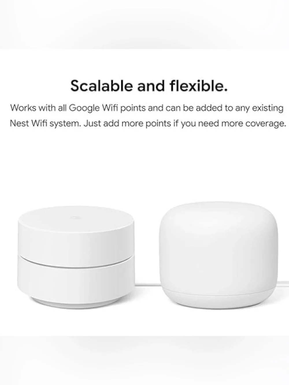 google WiFi - AC1200 - Mesh WiFi Router System Bundle (3 Pack) - Whole Home WiFi